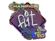 Sticker | FL1T (Glitter, Champion) | Rio 2022 image