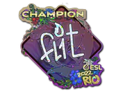 Sticker | FL1T (Glitter, Champion) | Rio 2022 image