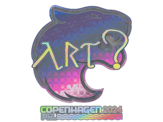 Sticker | arT (Holo) | Copenhagen 2024