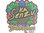 Sticker | Senzu (Embroidered) | Budapest 2025 image
