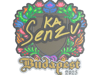 Sticker | Senzu (Embroidered) | Budapest 2025 image