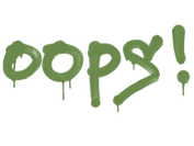 Sealed Graffiti | Oops (Battle Green) image