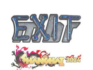 Sticker | exit (Glitter) | Shanghai 2024