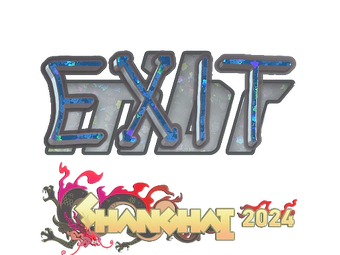 Sticker | exit (Glitter) | Shanghai 2024 image
