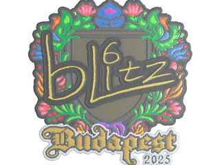 Sticker | bLitz (Embroidered) | Budapest 2025