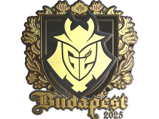 Sticker | G2 esports (Gold) | Budapest 2025