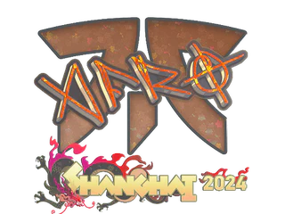 Sticker | afro (Glitter) | Shanghai 2024