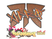 Sticker | afro (Glitter) | Shanghai 2024 image