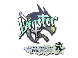 Sticker | degster (Holo) | Antwerp 2022 image