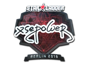 Sticker | xsepower (Foil) | Berlin 2019 image