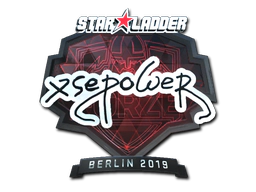 Sticker | xsepower (Foil) | Berlin 2019 image