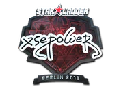 Sticker | xsepower (Foil) | Berlin 2019 image