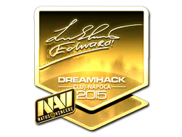 Sticker | Edward (Gold) | Cluj-Napoca 2015 image