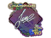 Sticker | Jame (Glitter, Champion) | Rio 2022 image