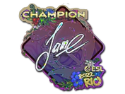 Sticker | Jame (Glitter, Champion) | Rio 2022 image