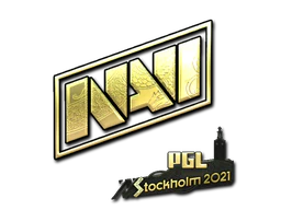 Sticker | Natus Vincere (Gold) | Stockholm 2021 image