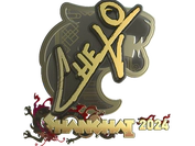 Sticker | chelo (Gold) | Shanghai 2024 image