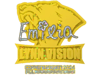 Sticker | EmiliaQAQ (Glitter) | Copenhagen 2024