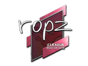 Sticker | ropz | Boston 2018 image