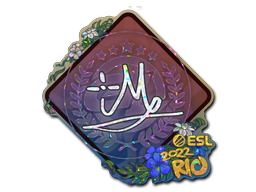 Sticker | iM (Glitter) | Rio 2022 image