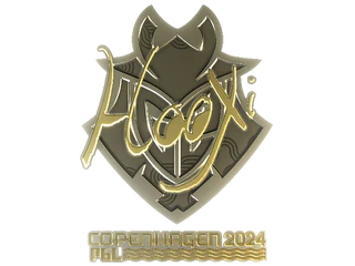Sticker | HooXi (Gold) | Copenhagen 2024