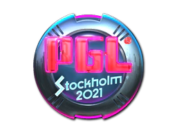 Sticker | PGL (Foil) | Stockholm 2021 image
