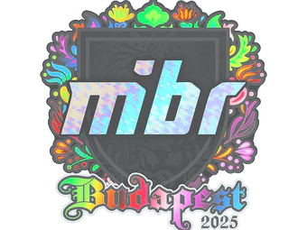 Sticker | MIBR (Holo) | Budapest 2025 image
