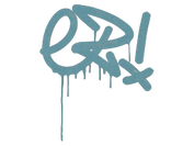 Sealed Graffiti | Little EZ (Wire Blue) image