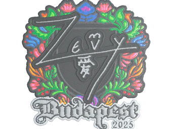 Sticker | zevy (Embroidered) | Budapest 2025 image