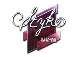 Sticker | STYKO (Foil) | Boston 2018 image