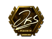Sticker | jks (Gold) | London 2018 image