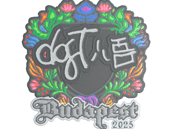 Sticker | dgt (Embroidered) | Budapest 2025 image