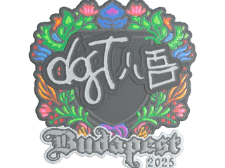 Sticker | dgt (Embroidered) | Budapest 2025