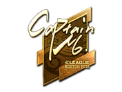 Sticker | captainMo (Gold) | Boston 2018 image