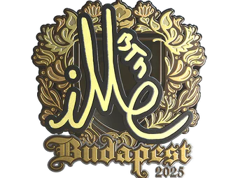 Sticker | iM (Gold) | Budapest 2025 image