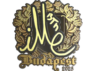 Sticker | iM (Gold) | Budapest 2025