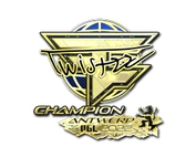 Sticker | Twistzz (Gold, Champion) | Antwerp 2022 image