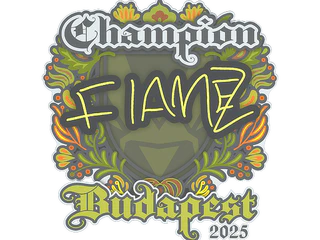 Sticker | FlameZ (Champion) | Budapest 2025