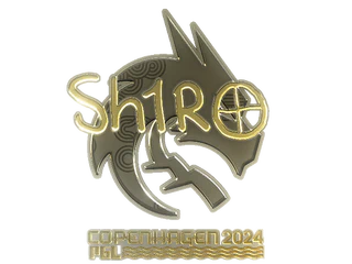 Sticker | sh1ro (Gold) | Copenhagen 2024