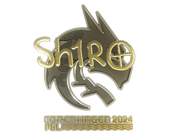 Sticker | sh1ro (Gold) | Copenhagen 2024 image