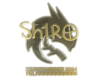 Sticker | sh1ro (Gold) | Copenhagen 2024 image