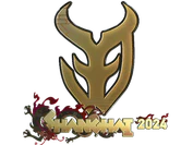 Sticker | 3DMAX (Gold) | Shanghai 2024 image