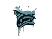 Sealed Graffiti | Rage Mode (Wire Blue) image