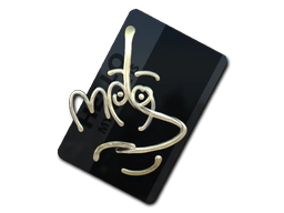 Sticker | Hello MP9 (Gold) image