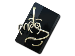 Sticker | Hello MP9 (Gold) image