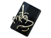 Sticker | Hello MP9 (Gold) image