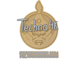 Sticker | Techno4K | Copenhagen 2024