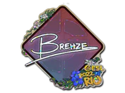 Sticker | Brehze (Glitter) | Rio 2022 image