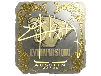 Sticker | z4KR (Gold) | Austin 2025 image