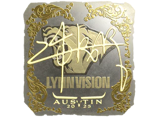 Sticker | z4KR (Gold) | Austin 2025
